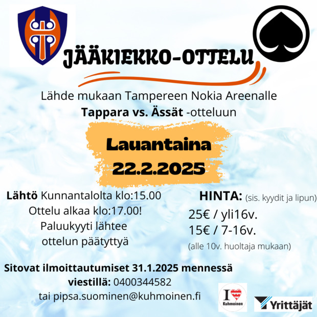 Jääkiekko-ottelu Tappara-Ässät